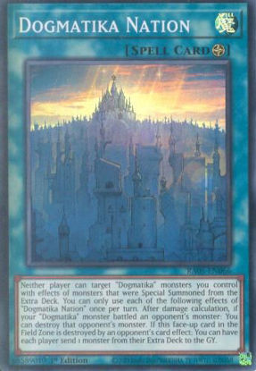 Dogmatika Nation - RA05-EN066-SR - (V.1 - Super Rare) 1st Edition