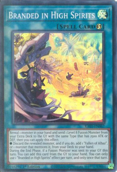 Branded in High Spirits - RA05-EN067-SR - (V.1 - Super Rare) 1st Edition