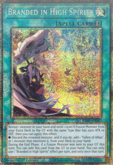 Branded in High Spirits - RA05-EN067-STR - (V.7 - Starlight Rare) 1st Edition