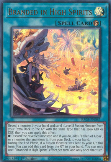 Branded in High Spirits - RA05-EN067-UR - (V.2 - Ultra Rare) 1st Edition
