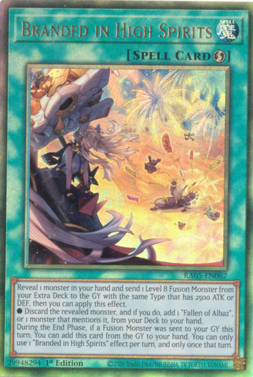 Branded in High Spirits - RA05-EN067-UTR - (V.6 - Ultimate Rare) 1st Edition