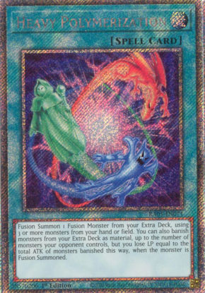 Heavy Polymerization - RA05-EN071-PSR - (V.4 - Platinum Secret Rare) 1st Edition