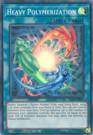 Heavy Polymerization - RA05-EN071-SR - (V.1 - Super Rare) 1st Edition
