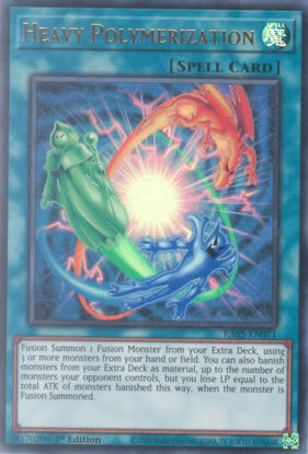 Heavy Polymerization - RA05-EN071-UR - (V.2 - Ultra Rare) 1st Edition