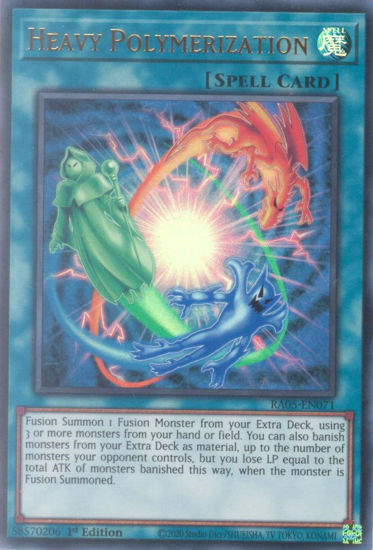 Heavy Polymerization - RA05-EN071-UR - (V.2 - Ultra Rare) 1st Edition