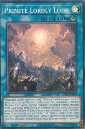 Primite Lordly Lode - RA05-EN072-SR - (V.1 - Super Rare) 1st Edition