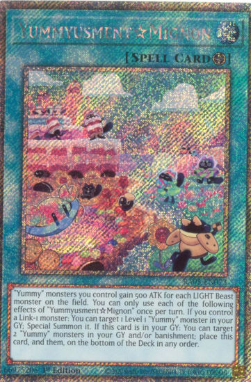 Yummyusment☆Mignon - RA05-EN073-PSR - (V.4 - Platinum Secret Rare) 1st Edition