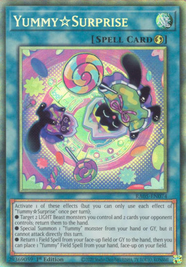 Yummy☆Surprise - RA05-EN074-CR - (V.5 - Collector's Rare) 1st Edition