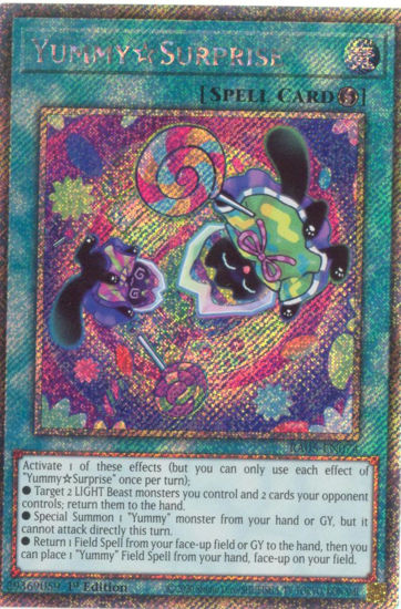 Yummy☆Surprise - RA05-EN074-PSR - (V.4 - Platinum Secret Rare) 1st Edition