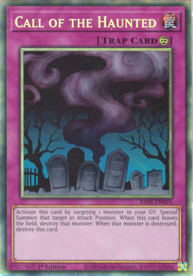 Call of the Haunted - RA05-EN076-CR - (V.5 - Collector's Rare) 1st Edition