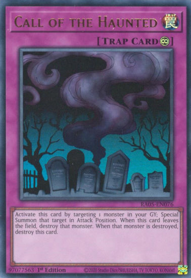 Call of the Haunted - RA05-EN076-UR - (V.2 - Ultra Rare) 1st Edition