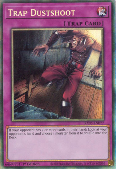 Trap Dustshoot - RA05-EN077-CR - (V.5 - Collector's Rare) 1st Edition