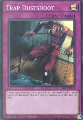 Trap Dustshoot - RA05-EN077-SR - (V.1 - Super Rare) 1st Edition
