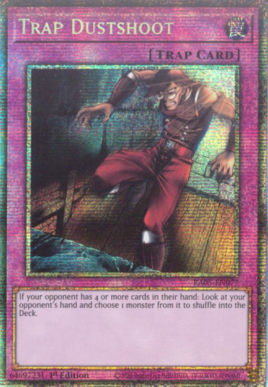 Trap Dustshoot - RA05-EN077-STR - (V.7 - Starlight Rare) 1st Edition