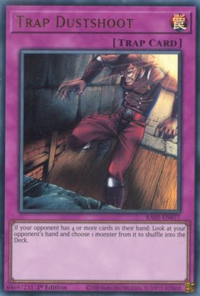 Trap Dustshoot - RA05-EN077-UR - (V.2 - Ultra Rare) 1st Edition