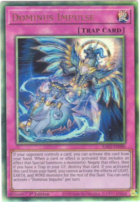Dominus Impulse - RA05-EN080-UTR - (V.6 - Ultimate Rare) 1st Edition