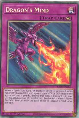 Dragon's Mind - RA05-EN082-CR - (V.5 - Collector's Rare) 1st Edition