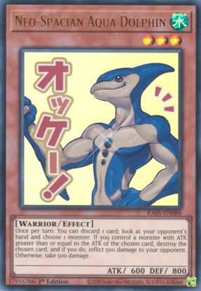 Neo-Spacian Aqua Dolphin - RA05-EN088-UR - (V.2 - Ultra Rare) 1st Edition