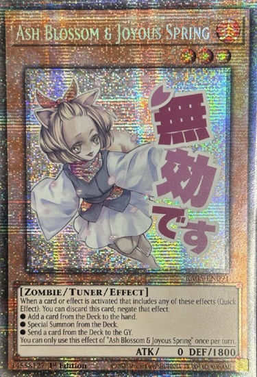 Ash Blossom & Joyous Spring - RA05-EN091-STR - (V.7 - Starlight Rare) 1st Edition