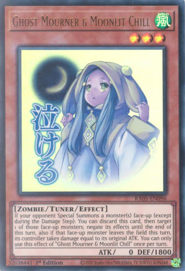 Ghost Mourner & Moonlit Chill - RA05-EN096-UR - (V.2 - Ultra Rare) 1st Edition