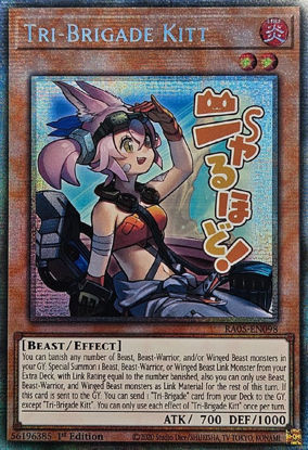 Tri-Brigade Kitt - RA05-EN098-STR - (V.7 - Starlight Rare) 1st Edition