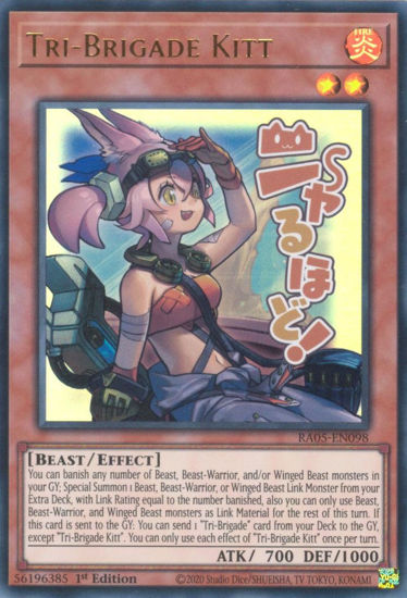 Tri-Brigade Kitt - RA05-EN098-UR - (V.2 - Ultra Rare) 1st Edition