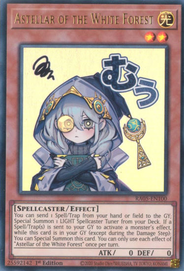 Astellar of the White Forest - RA05-EN100-UR - (V.2 - Ultra Rare) 1st Edition