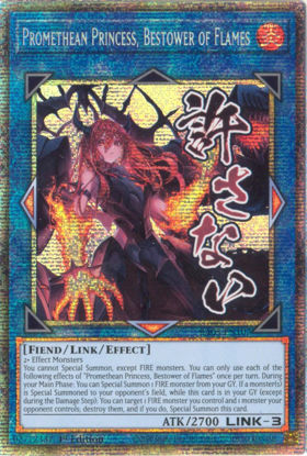 Promethean Princess, Bestower of Flames - RA05-EN107-STR - (V.7 - Starlight Rare) 1st Edition