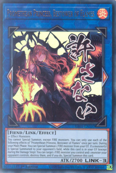 Promethean Princess, Bestower of Flames - RA05-EN107-UR - (V.2 - Ultra Rare) 1st Edition
