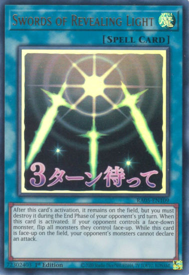 Swords of Revealing Light - RA05-EN109-UR - (V.2 - Ultra Rare) 1st Edition