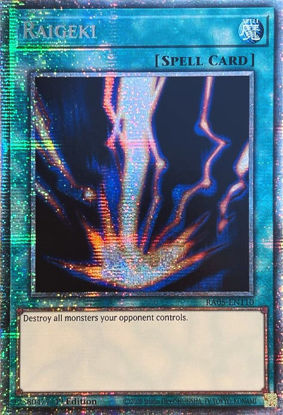 Raigeki - RA05-EN110-STR - (V.7 - Starlight Rare) 1st Edition