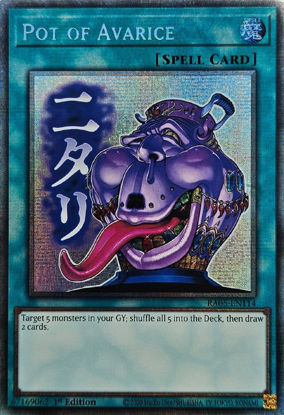 Pot of Avarice - RA05-EN114-STR - (V.7 - Starlight Rare) 1st Edition