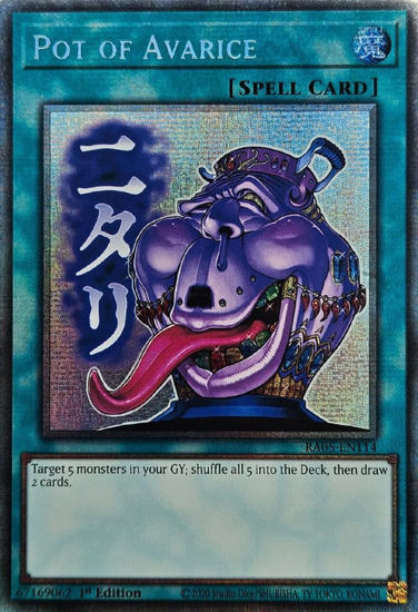 Pot of Avarice - RA05-EN114-STR - (V.7 - Starlight Rare) 1st Edition