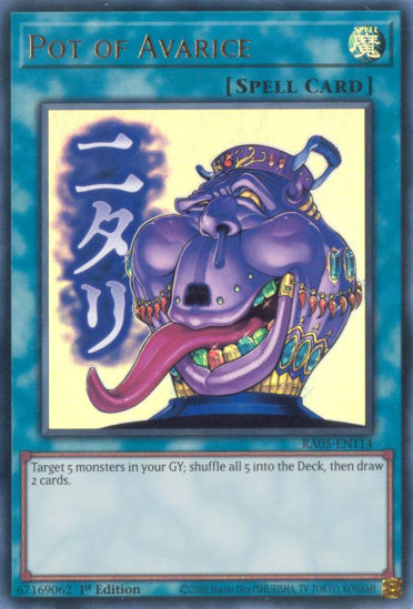 Pot of Avarice - RA05-EN114-UR - (V.2 - Ultra Rare) 1st Edition