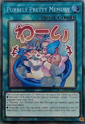 Purrely Pretty Memory - RA05-EN120-STR - (V.7 - Starlight Rare) 1st Edition