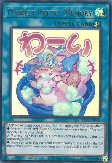 Purrely Pretty Memory - RA05-EN120-UR - (V.2 - Ultra Rare) 1st Edition