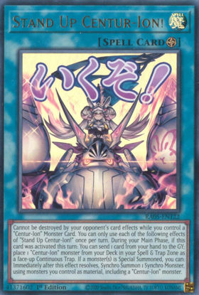 Stand Up Centur-Ion! - RA05-EN122-UR - (V.2 - Ultra Rare) 1st Edition
