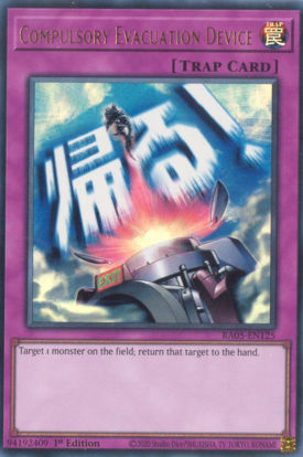 Compulsory Evacuation Device - RA05-EN125-UR - (V.2 - Ultra Rare) 1st Edition