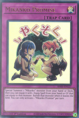 Mikanko Promise - RA05-EN127-UR - (V.2 - Ultra Rare) 1st Edition