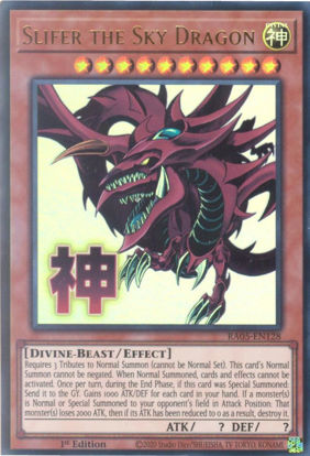 Slifer the Sky Dragon - RA05-EN128-UR - (V.2 - Ultra Rare) 1st Edition