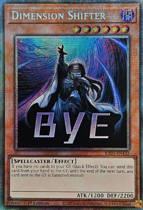 Dimension Shifter - RA05-EN132-STR - (V.7 - Starlight Rare) 1st Edition