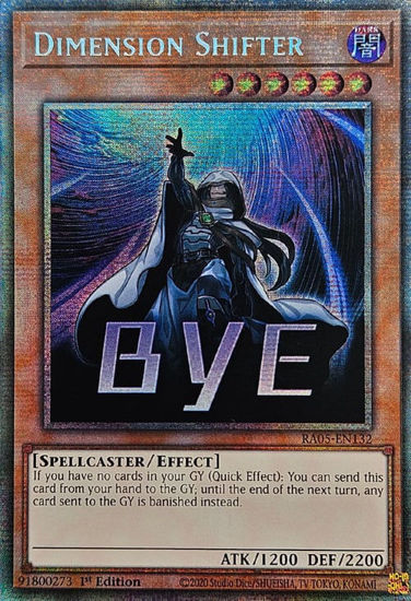 Dimension Shifter - RA05-EN132-STR - (V.7 - Starlight Rare) 1st Edition
