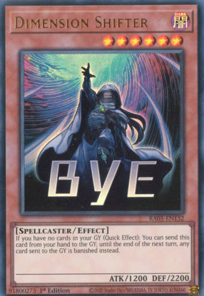 Dimension Shifter - RA05-EN132-UR - (V.2 - Ultra Rare) 1st Edition