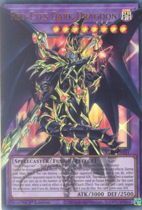 Red-Eyes Dark Dragoon - RA05-EN141-UR - (V.2 - Ultra Rare Overframe) 1st Edition