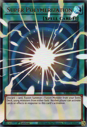 Super Polymerization - RA05-EN149-UR - (V.2 - Ultra Rare Overframe) 1st Edition