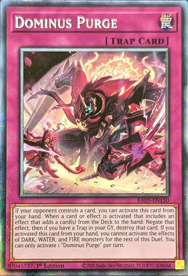 Dominus Purge - RA05-EN150-CR - (V.5 - Collector's Rare) 1st Edition