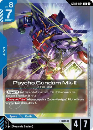 Psycho Gundam Mk-II - GD04-004 - Rare