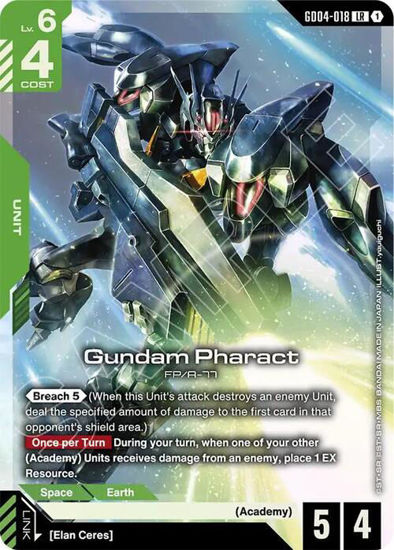 Gundam Pharact - GD04-018 - Legendary Rare