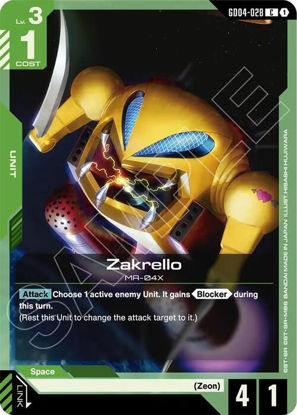 Zakrello - GD04-028 - Common
