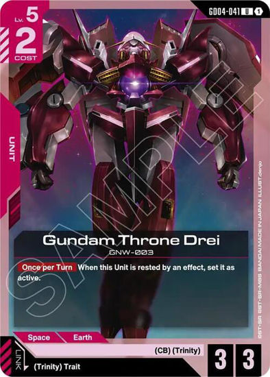 Gundam Throne Drei - GD04-041 - Uncommon